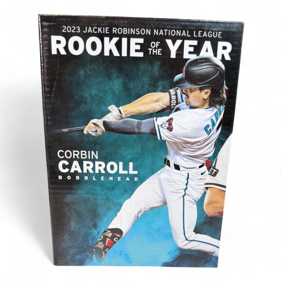 2023 Corbin Carroll Rookie Of The Year National League Bobblehead Collectible - Picture 3 of 10